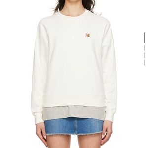 Maison Kitsuné Embroidered Sweatshirt